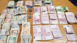 Cash and documents seized during CAB raids in Limerick