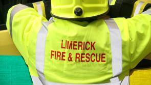 Emergency services attend scene of Limerick road crash