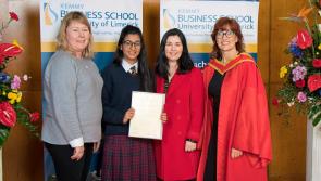 SLIDESHOW: Limerick's A1 Junior Cert Business Studies  students honoured 