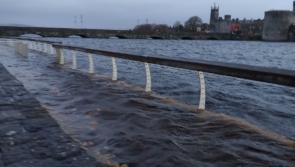 WATCH: Flooding and power outages in Limerick as Storm Barra surges