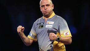 Another nine-darter at Alexandra Palace as Darius Labanauskas hits perfect leg