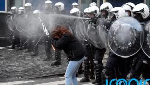 Belgium stages 'peaceful protest' in wake of new Covid-19 restrictions