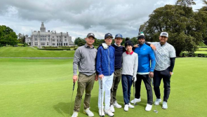 WATCH: Hollywood superstar tees off at Adare Manor 
