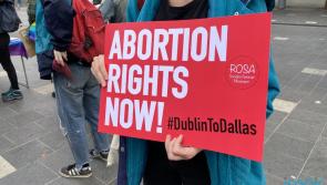 Protest condemning US Supreme Court ruling on abortions held at embassy in Dublin