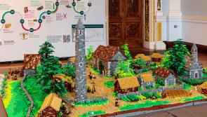 Museum displays LEGO-version of Irish landmark made from almost 50,000 bricks