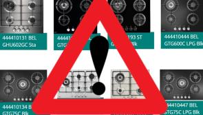 ALERT: Cease use of faulty gas hob appliance due to fire risk