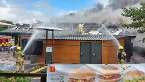 Newbridge Fire:  McDonald's releases statement on future of damaged restaurant