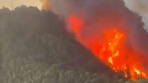 Wildfires erupt on island popular with Irish holidaymakers