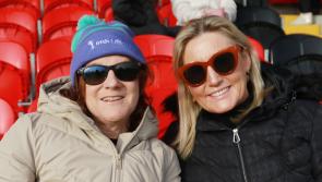 IN PICTURES: Fans cheer on Castletroy College in Dr Harty Cup clash with St Flannan's