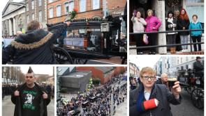 IN PICTURES: Thousands line Dublin streets for Shane MacGowan ahead of Tipperary funeral