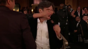 WATCH: Sweet moment between Cillian Murphy and his wife as he wins Golden Globe