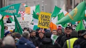 Garda&iacute; arrest protesters as two rallies create 'challenging environment' in the capital