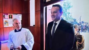 Several notable Irish political figures gather at the funeral of the former Taoiseach
