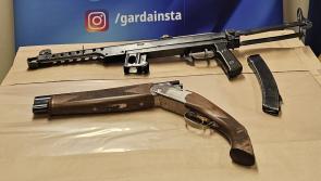 Man and woman found with pistol, shotgun and submachine gun due in court