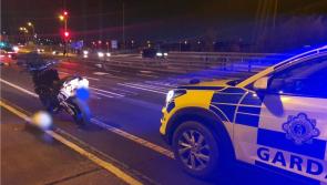 Garda&iacute; clock motorcyclist doing 'crazy' speed at night on M50 motorway