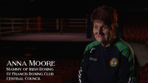 WATCH: Limerick's 'Mammy of Irish Boxing' Anna Moore is celebrated on International Women's Day