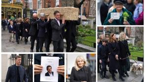 PICTURES: Family, friends and ex-RT&Eacute; colleagues gather for Charlie Bird's memorial service
