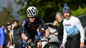 Irish cyclist Eddie Dunbar is out of the Giro d'Italia following an injury after a crash