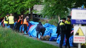 New Dublin migrant camp will be &lsquo;moved on&rsquo;, minister says
