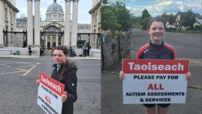 'Can't wait for the adults any longer' - Teen student kicks off autism rights protest at Leinster House
