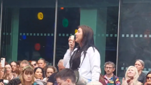 WATCH: Soldiers 'supposed to protect us' - Attack victim Natasha O'Brien speaks at protest