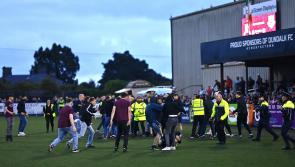 'Violent behaviour' condemned by club after pitch brawl during League of Ireland match