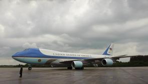 Mystery solved as US President's Air Force One plane spotted flying over Ireland