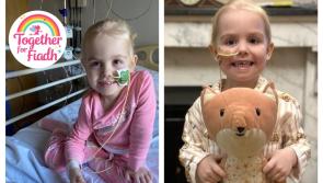 Fundraiser for little Irish girl battling cancer reaches huge sum as donations flood in