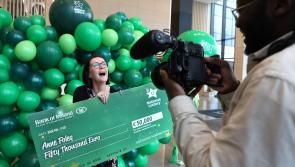 Kilkenny woman wins &euro;50,000 on scratch card on her birthday, remarkably for the second time!