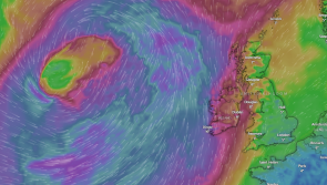 Forecaster pinpoints counties in firing line amid 110km/h double storm risk for Ireland