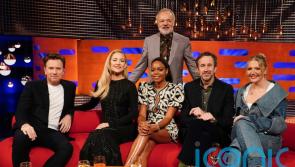 Who are the guests on tonight's Graham Norton Show on BBC as Irish actor leads line-up