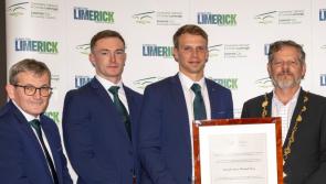 Limerick senior footballers celebrated with Civic Reception at Limerick Council Chamber 