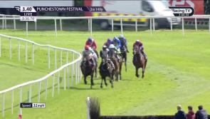 WATCH: Mystical Power comes home strongly to win Champion Novice Hurdle at Punchestown