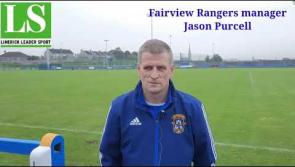 WATCH: Fairview Rangers manager Jason Purcell previews their big FAI Junior Cup final showdown on Saturday