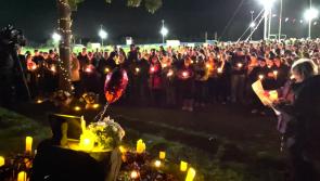 VIDEO: 'Shock and grief' during vigil held after family found dead in home in Louth 