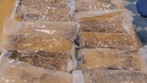 Arrests made following seizure of cannabis worth almost &euro;1m