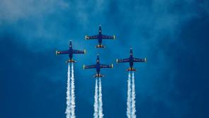 WATCH: Limerick spectacle in the sky wows thousands at annual Foynes Air Show