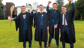 Liam MacCarthy Cup visits the University of Limerick as hurling champions graduate