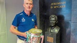 Limerick hurling manager John Kiely honours Jerry McCabe&rsquo;s memory