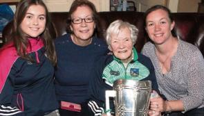 Limerick lady, 101, gets her hands on the Liam MacCarthy cup
