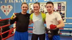 World Champion Kellie Harrington trains in Limerick