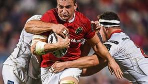 Munster's Tommy O'Donnell sidelined with shoulder injury
