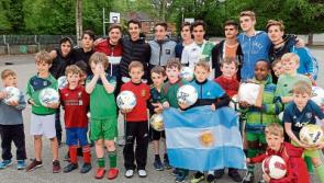 Argentine soccer surprise for Limerick school pupils&nbsp;