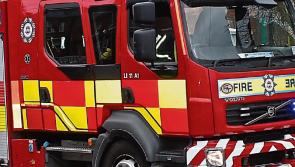 Emergency services attending collision on M7