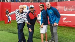 'Seriously inspirational' Paul&nbsp;O'Connell addresses Europe's&nbsp;Ryder Cup team