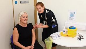 Limerick hospital staff take part in flu vaccination programme