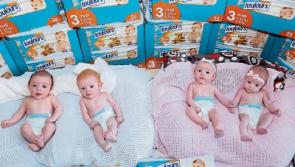 'Nappy' family: Lidl gives Limerick quads a big surprise
