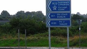 Private sector may co-finance Limerick to Cork motorway