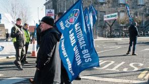 WATCH: Chaos for Limerick commuters as Bus &Eacute;ireann drivers go on strike