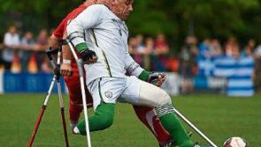 #WATCH: Limerick amputee football player Simon Baker to hang up boots after Euros